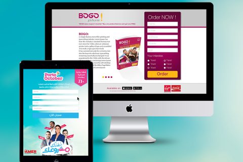 Landing Page design
