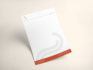 letterhead stationery design Branding Identity - restaurant logo