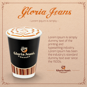 Gloria Jeans Cafe - online marketing design Oman -Instagram designer Muscat