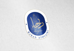 Arabic typography logo in Oman