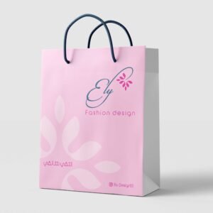 Ely fashion logo design concept visual identity for Oman market