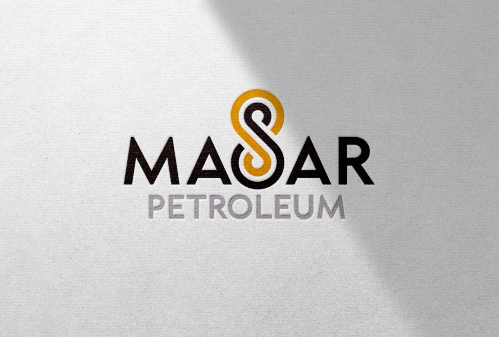 Masar Petroleum oil and gas logo design Oman featuring modern energy sector branding