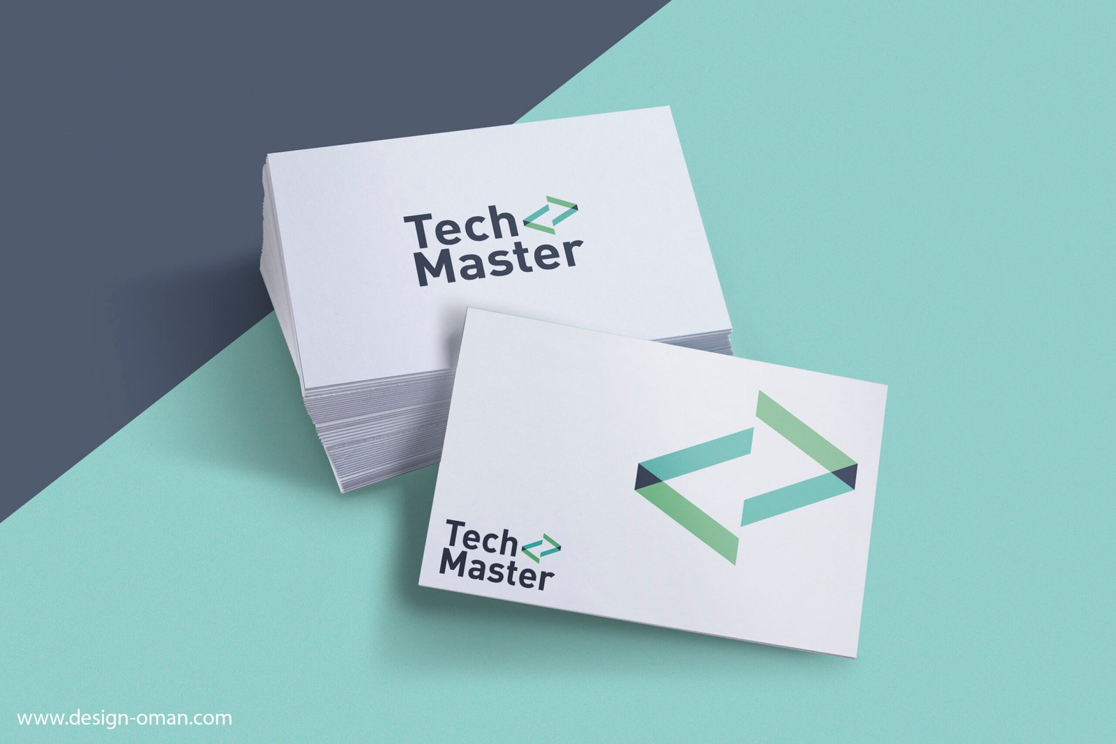 Tech Master IT company logo design in Oman showcasing modern technology branding and corporate identity