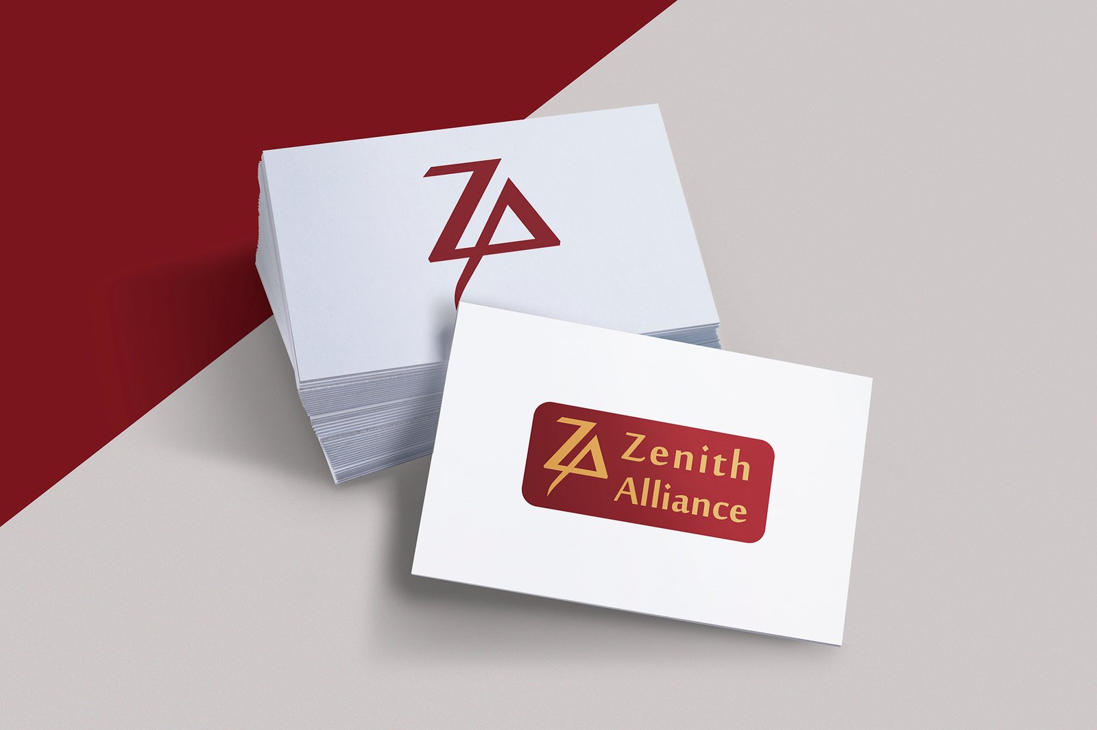 Zenith Alliance logo design Oman - professional corporate branding by freelance graphic designer